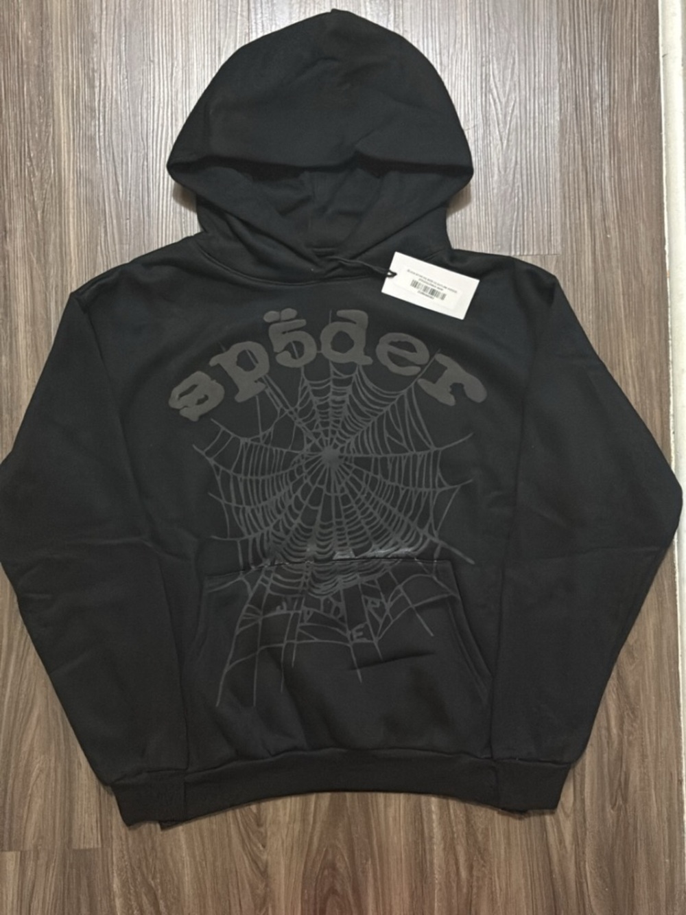 BLACK STAR OG WEB V2 OUTLINE HOODIE